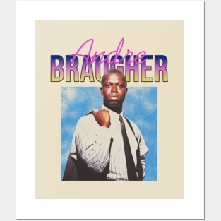 Andre Braugher // 1962s Style Retro Fan Art Design Posters and Art